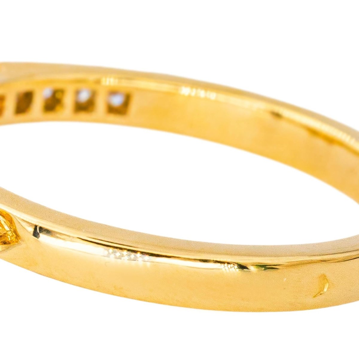 Bague Marguerite TIFFANY & CO. en or jaune, saphir et diamants - Castafiore