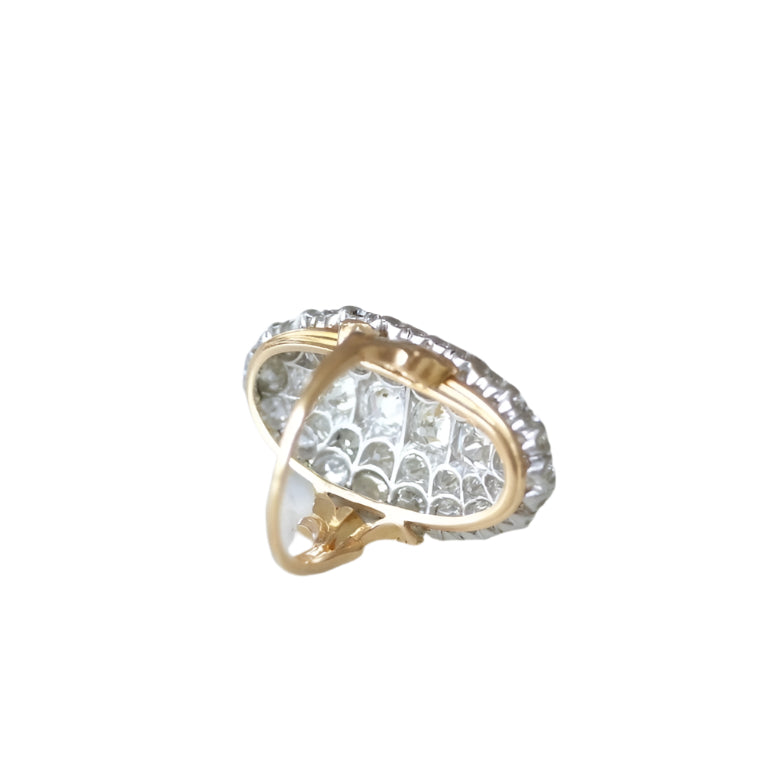 Bague marquise diamants 4,75 Cts - Castafiore
