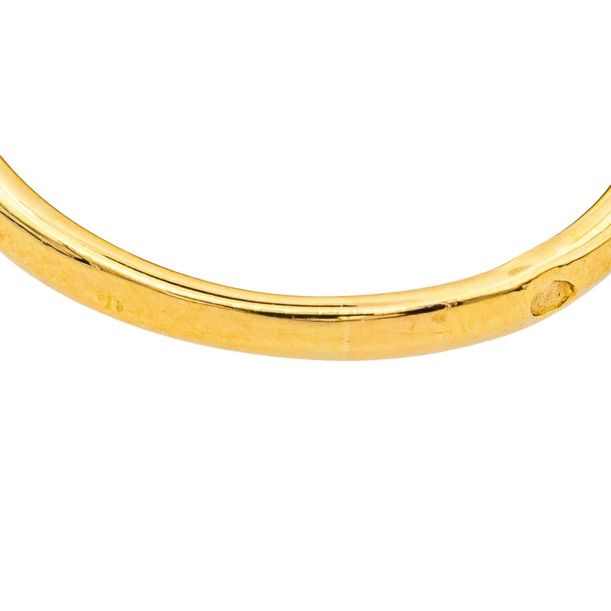 Bague Marquise en or jaune et diamant - Castafiore