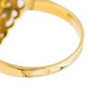 Bague Marquise en or jaune et diamant - Castafiore