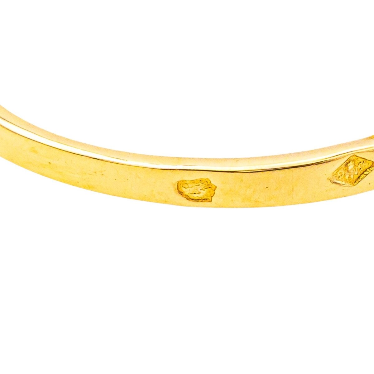 Bague Marquise en or jaune, or blanc, saphirs et diamants - Castafiore