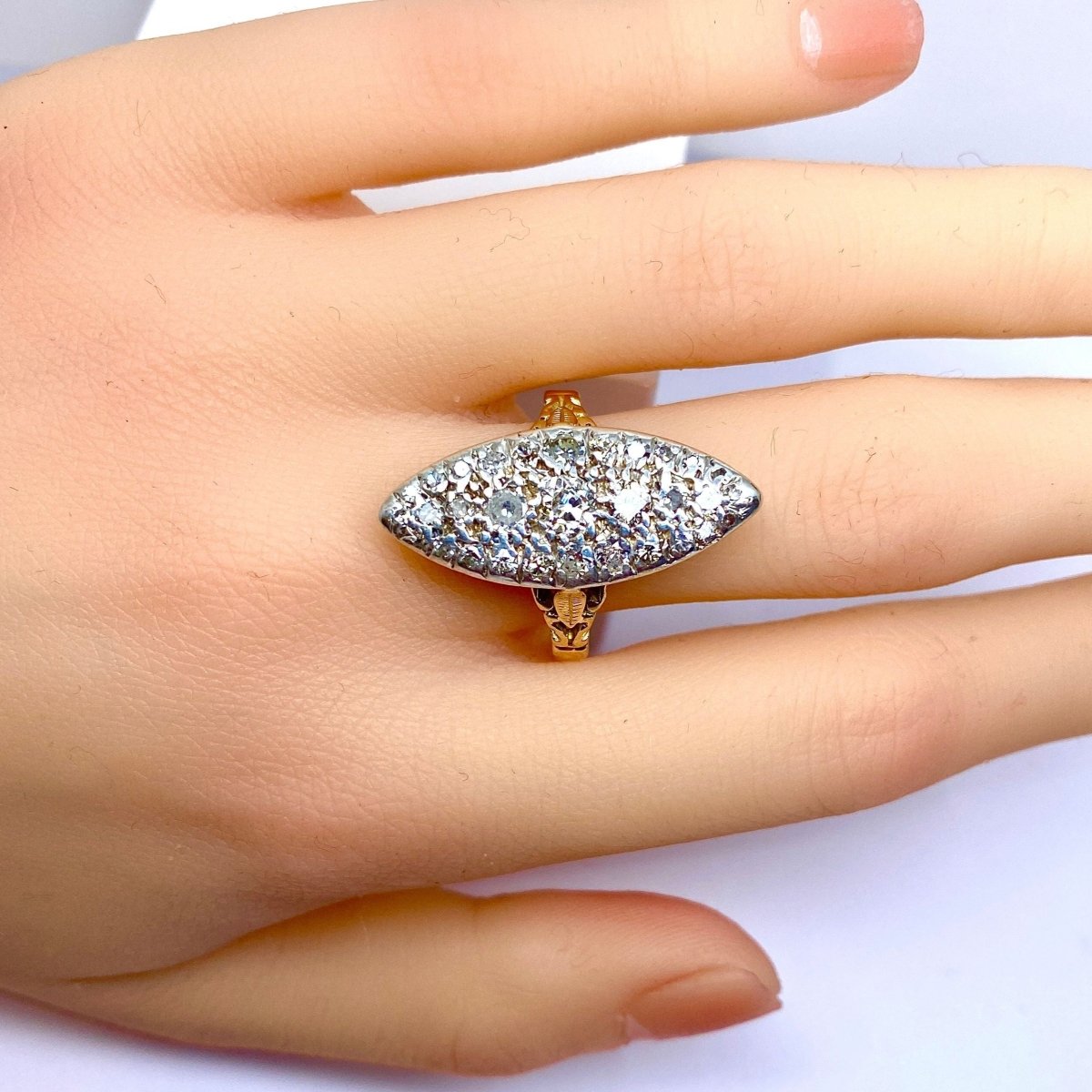 Castafiore Bague Marquise Diamant Prix Bague Marquise En Or