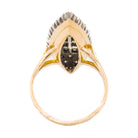 Bague Marquise Or jaune Diamant - Castafiore