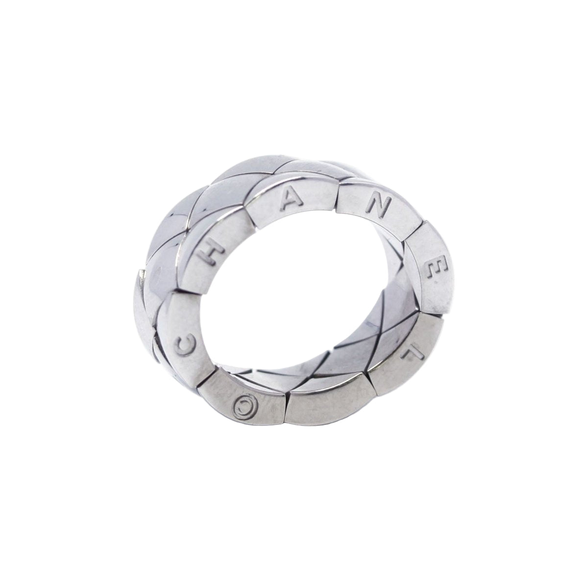 Bague "Matelassée" - CHANEL - Castafiore