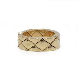 Bague Matelassée Or jaune - CHANEL - Castafiore
