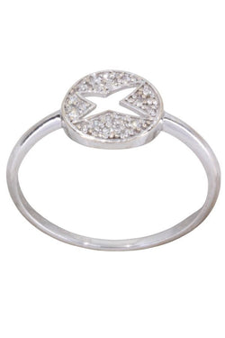 Bague MAUBOUSSIN "A jamais mon étoile" en or blanc et diamants - Castafiore