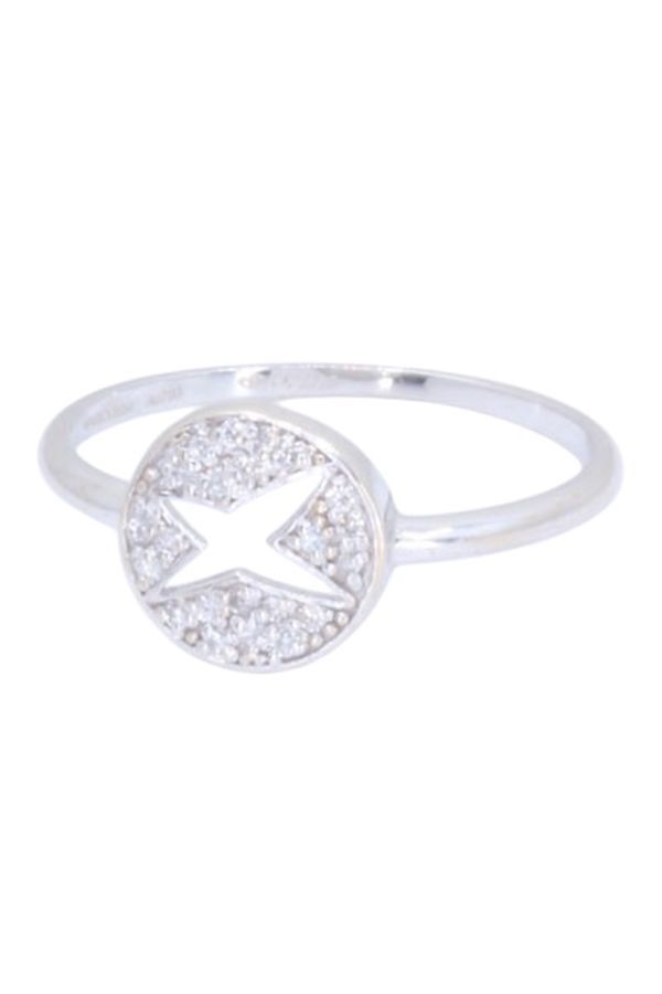Bague MAUBOUSSIN "A jamais mon étoile" en or blanc et diamants - Castafiore