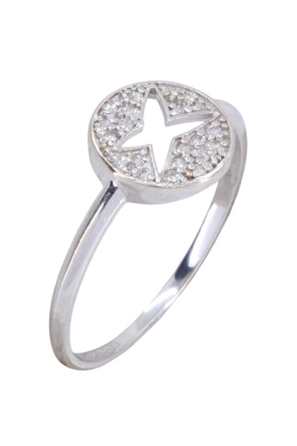 Bague MAUBOUSSIN "A jamais mon étoile" en or blanc et diamants - Castafiore