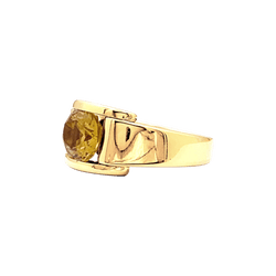 Bague MAUBOUSSIN "Alessandra" en or jaune et citrine - Castafiore