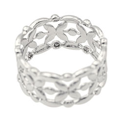 Bague Mauboussin Bandeau en or blanc - Castafiore