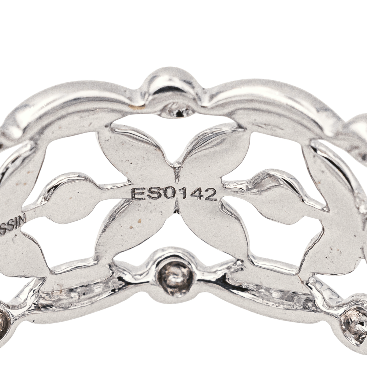 Bague Mauboussin Bandeau en or blanc - Castafiore