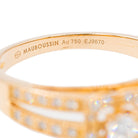 Bague MAUBOUSSIN "Chance of Love N° 1" en or rose et diamants - Castafiore