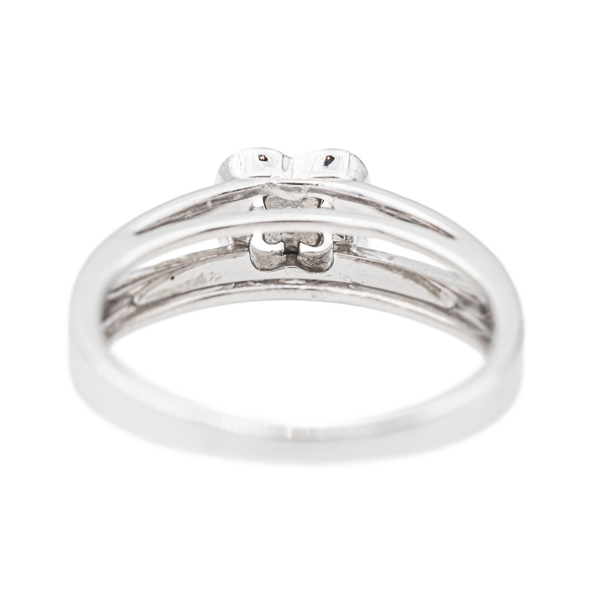 Bague MAUBOUSSIN "Chance of Love N°1" en or blanc et diamants - Castafiore