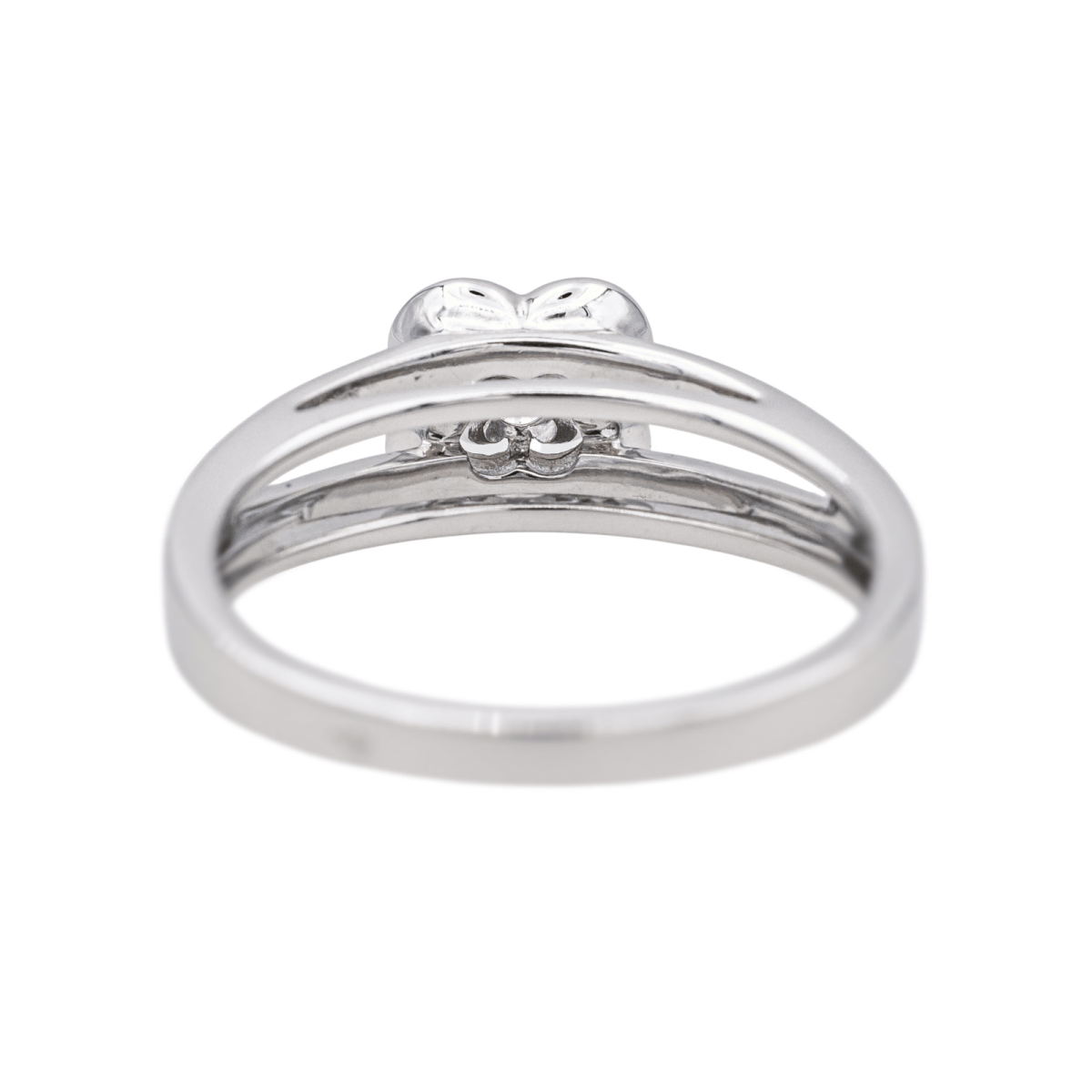 Bague MAUBOUSSIN "Chance of Love N°2" en or blanc et diamants - Castafiore