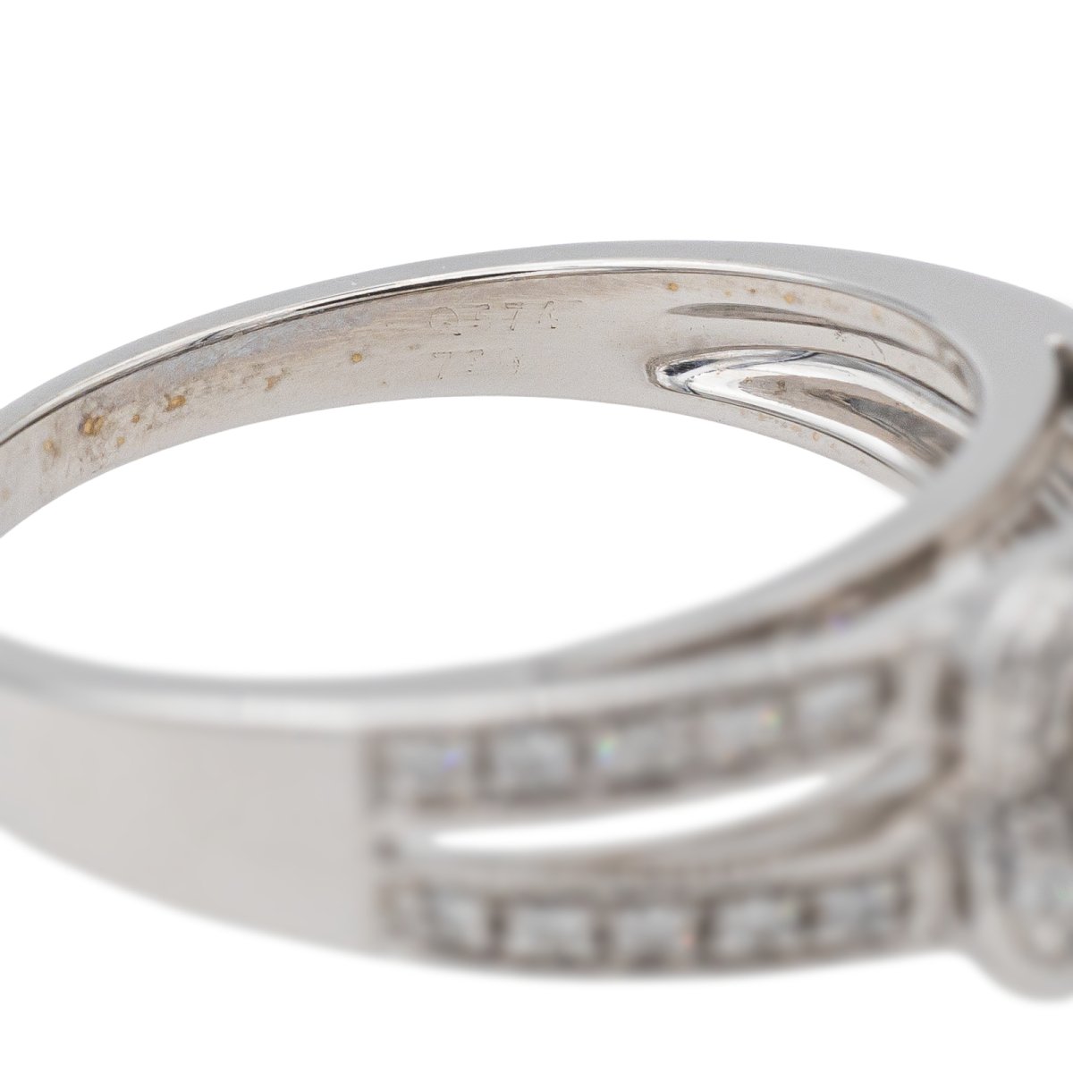 Bague Mauboussin Chance of love Or blanc Diamant - Castafiore