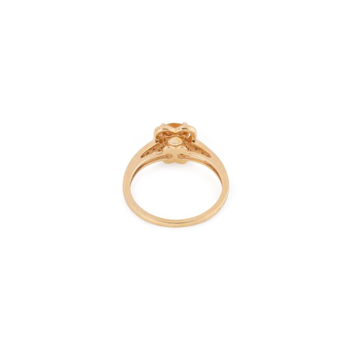 Bague MAUBOUSSIN "Désirez Amour" en or jaune citrine et diamants - Castafiore