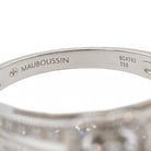 Bague MAUBOUSSIN en or blanc et diamants - Castafiore