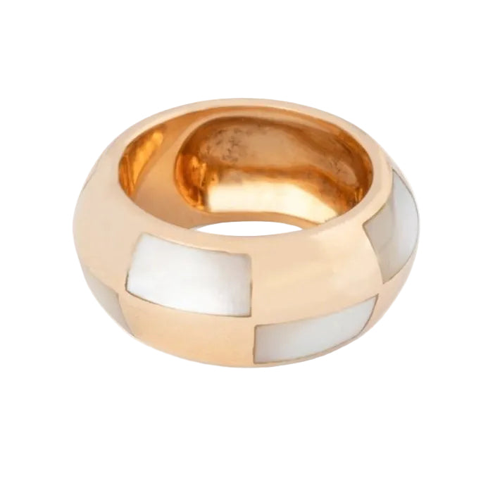 Bague MAUBOUSSIN en or jaune et nacre - Castafiore