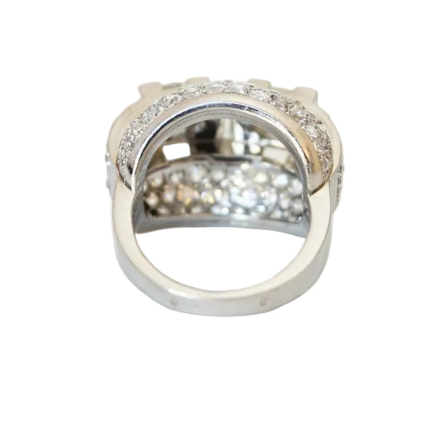 Bague Mauboussin en platine et diamants - Castafiore