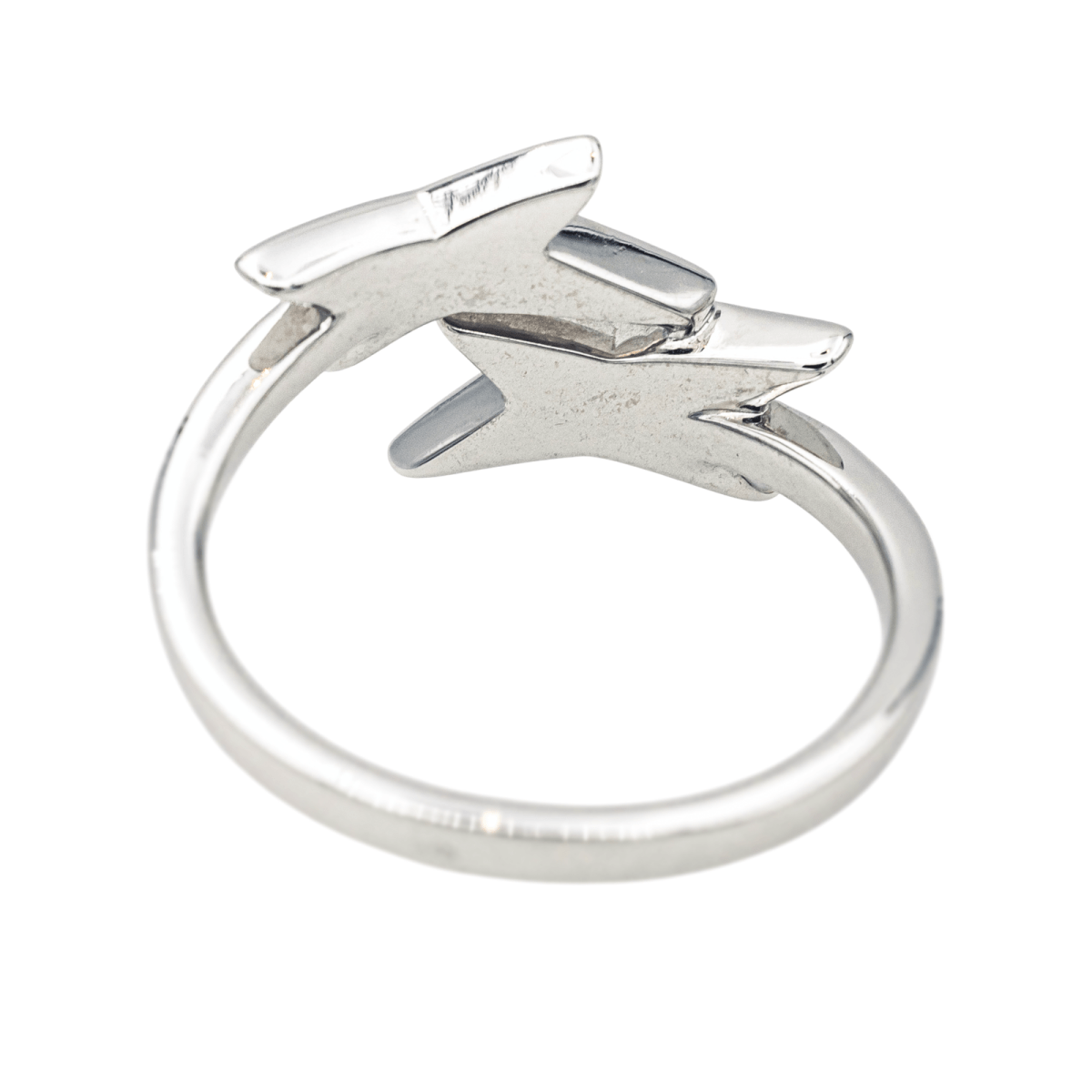 Bague MAUBOUSSIN "Étoile de Vie" en or blanc, nacre et diamants - Castafiore