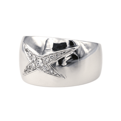 Bague Mauboussin Etoile divine en or blanc et diamant - Castafiore