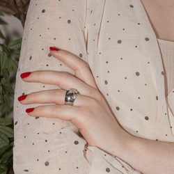 Bague Mauboussin Etoile divine en or blanc et diamant - Castafiore