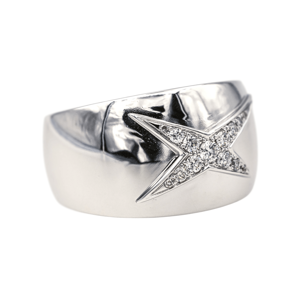 Bague Mauboussin Etoile divine en or blanc et diamant - Castafiore