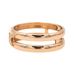 Bague MAUBOUSSIN "Etoilement Divine" en or rose et diamants - Castafiore