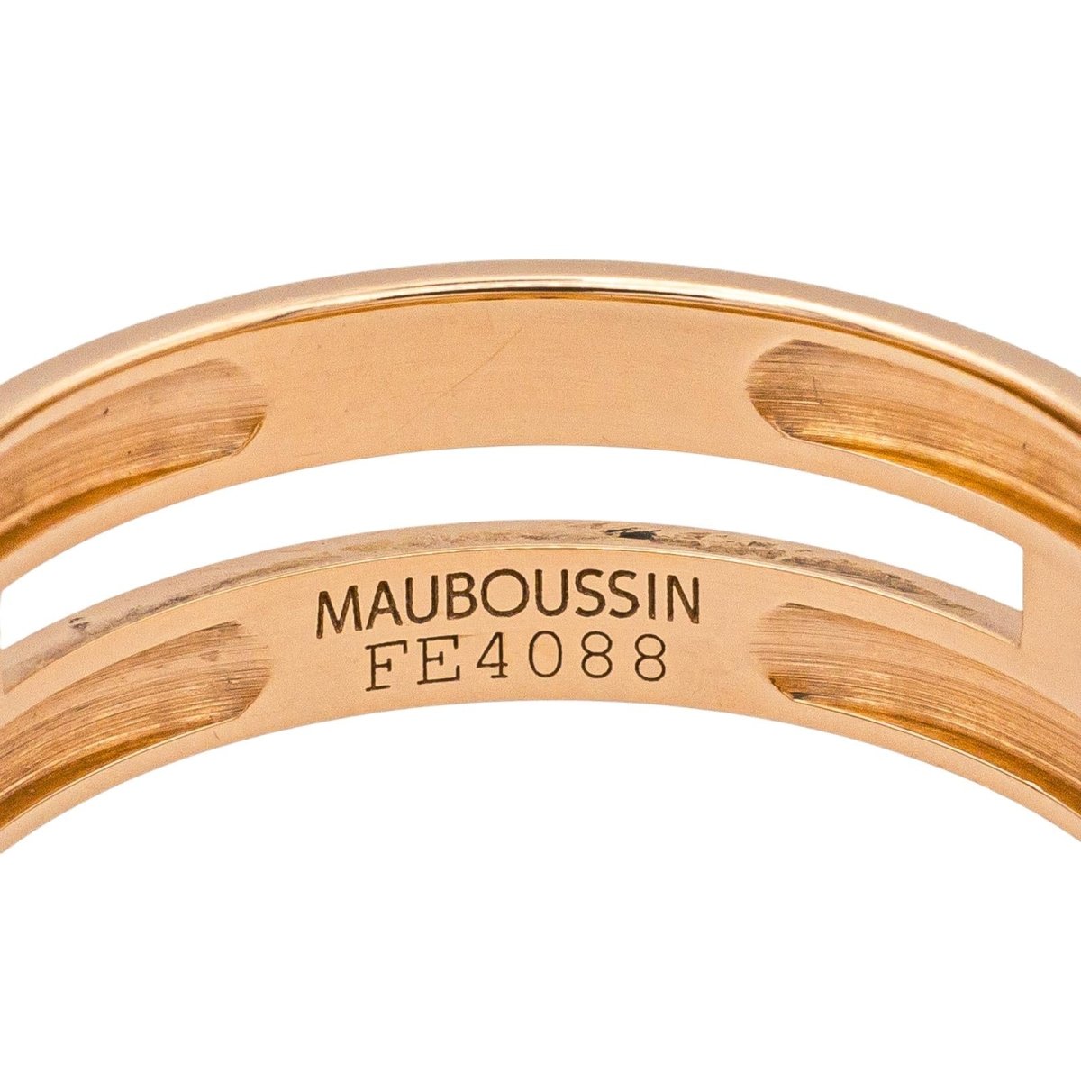 Bague MAUBOUSSIN "Etoilement Divine" en or rose et diamants - Castafiore