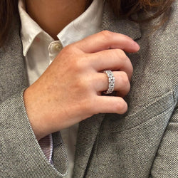 Bague MAUBOUSSIN "Je le veux" en or blanc - Castafiore