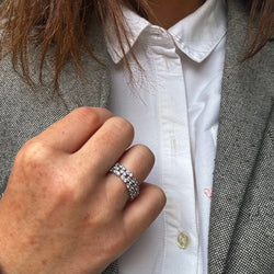 Bague MAUBOUSSIN "Je le veux" en or blanc - Castafiore