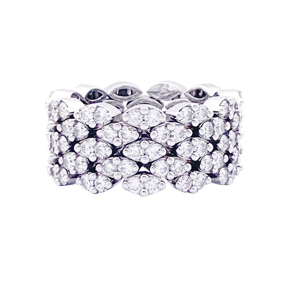 Bague MAUBOUSSIN "Je le veux" en or blanc et diamants - Castafiore