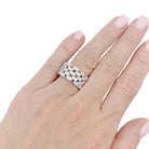 Bague MAUBOUSSIN "Je le veux" en or blanc et diamants - Castafiore