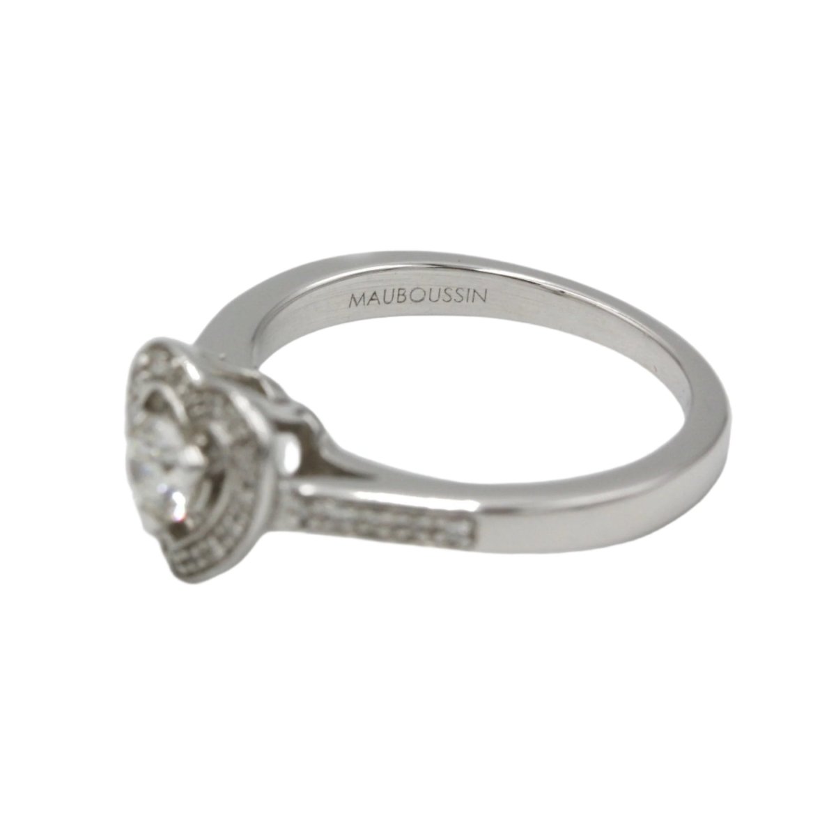 Bague MAUBOUSSIN "Sex Love Touch" en or blanc et diamants - Castafiore