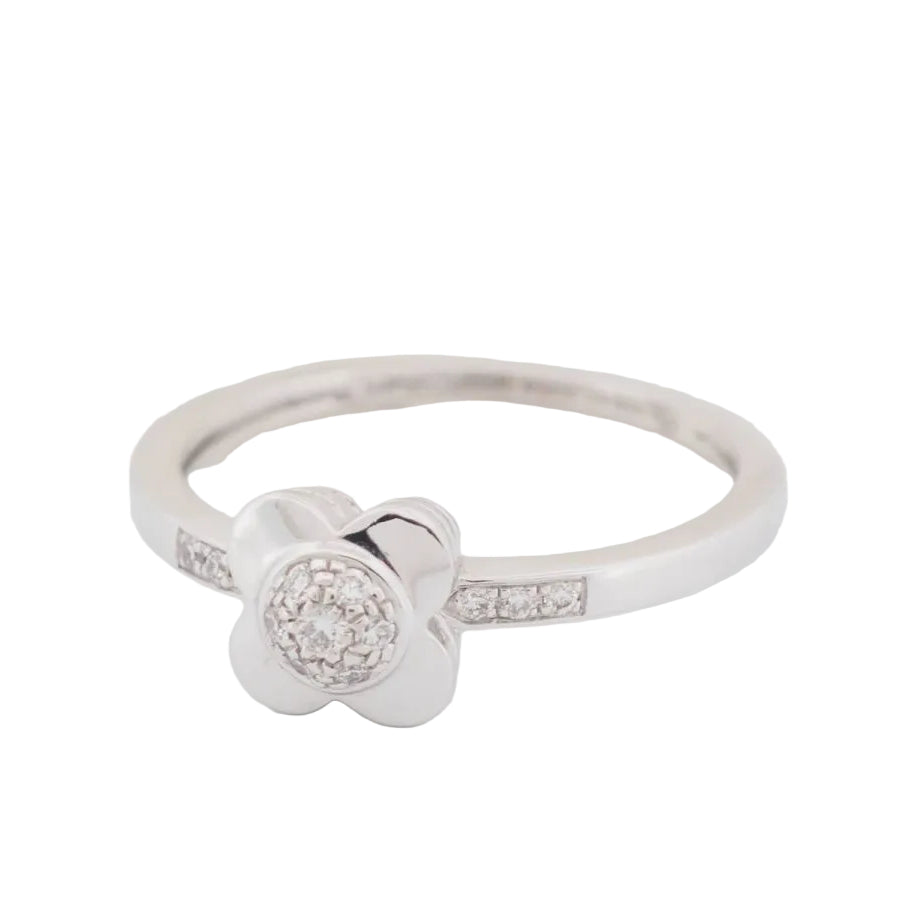 Bague Mauboussin Trop Chance en or blanc et diamants - Castafiore