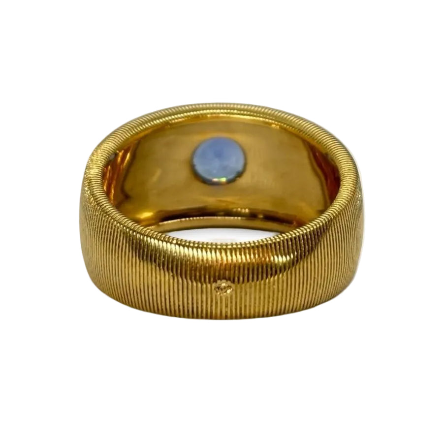 Bague MAUBOUSSIN Un été en Toscane en or jaune saphir et diamants - Castafiore