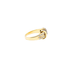 Bague MELLERIO en or jaune, rubis et diamants - Castafiore