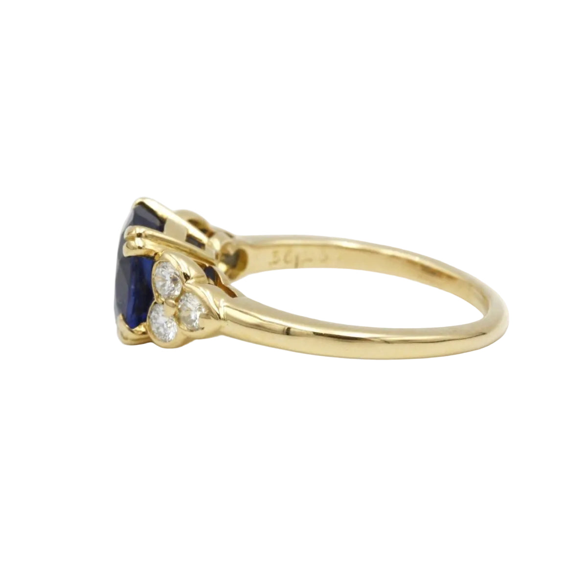 Bague MELLERIO - Or, Saphir & Diamants - Castafiore