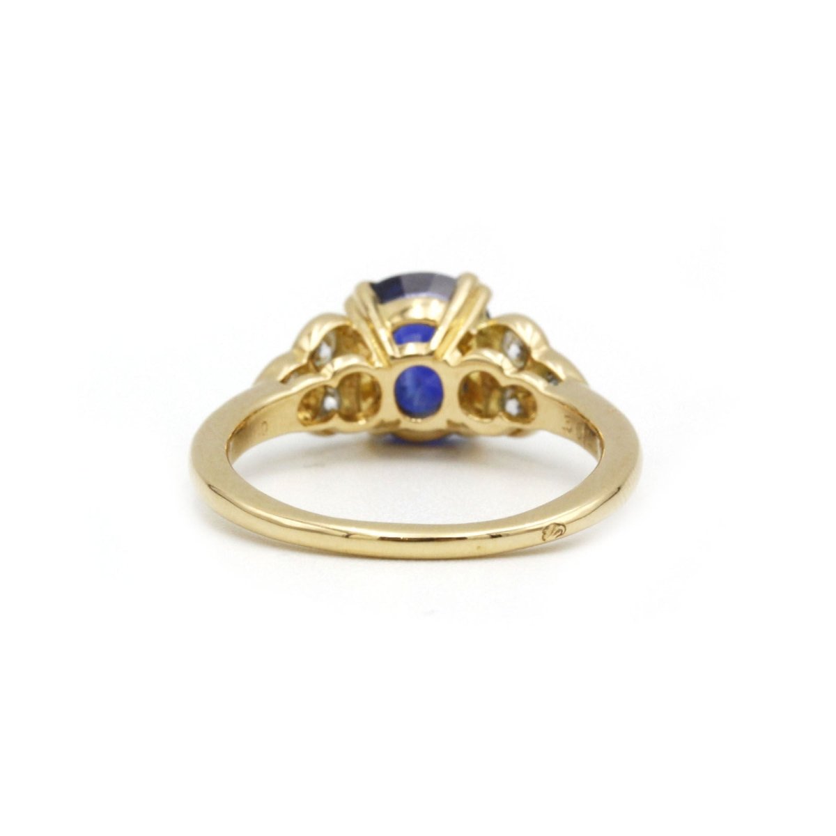 Bague MELLERIO - Or, Saphir & Diamants - Castafiore