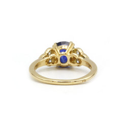 Bague MELLERIO - Or, Saphir & Diamants - Castafiore