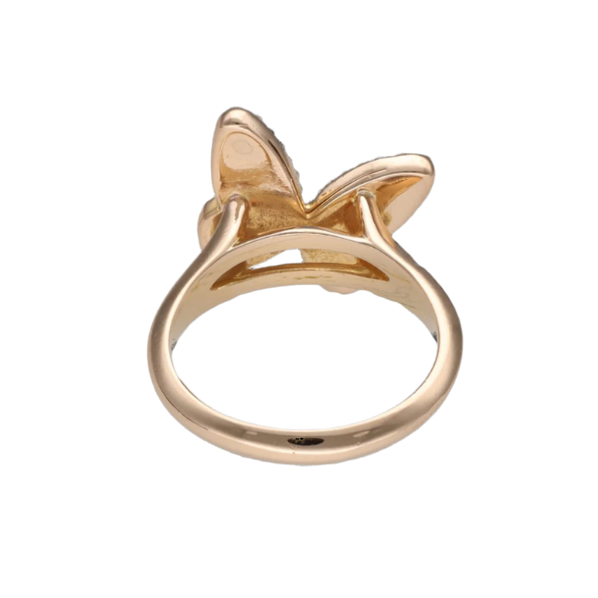 Bague Messika Butterfly Or rose 18k avec diamants brillants. Taille 55 - Castafiore