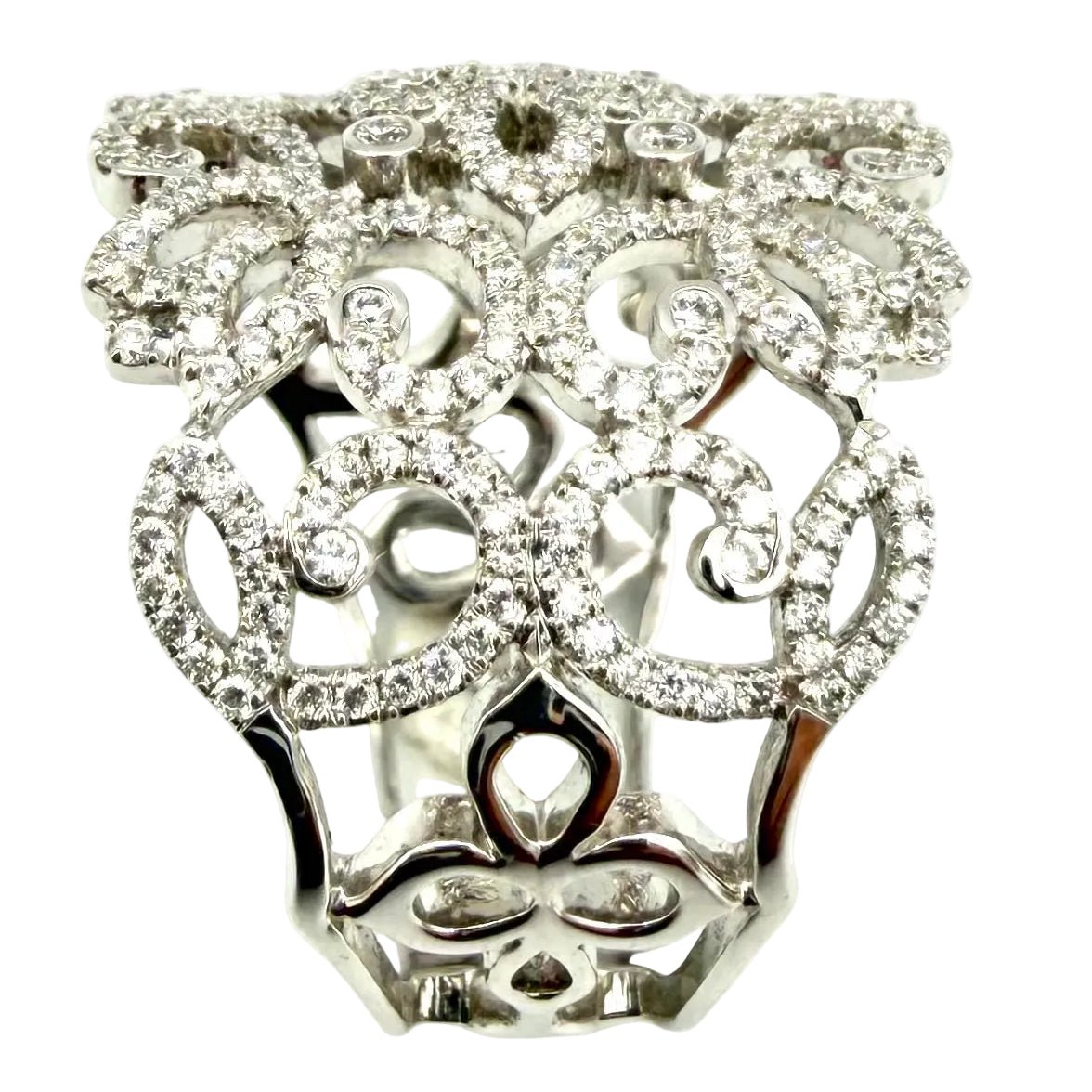 Bague MESSIKA "Eden" en or blanc et diamants - Castafiore