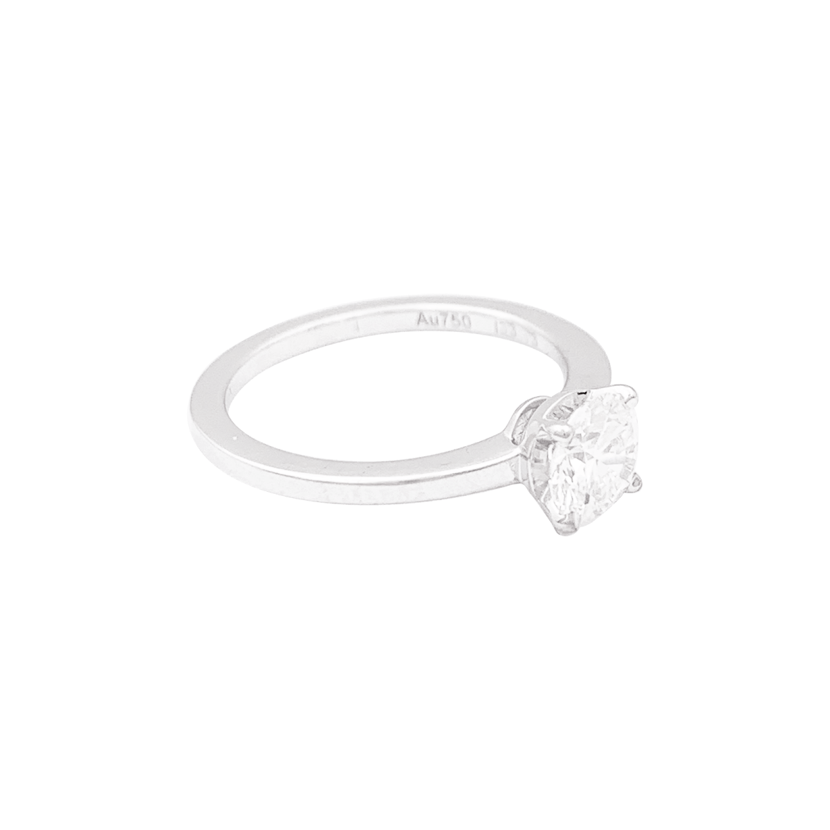 Bague MESSIKA, "Emotion", diamant, or blanc. - Castafiore