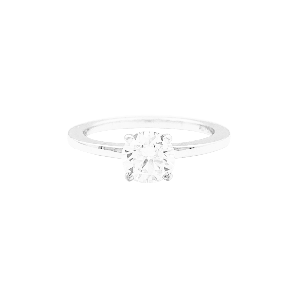 Bague MESSIKA, "Emotion", diamant, or blanc. - Castafiore