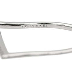 Bague MESSIKA "Gatsby Barrette" en or blanc et diamants - Castafiore