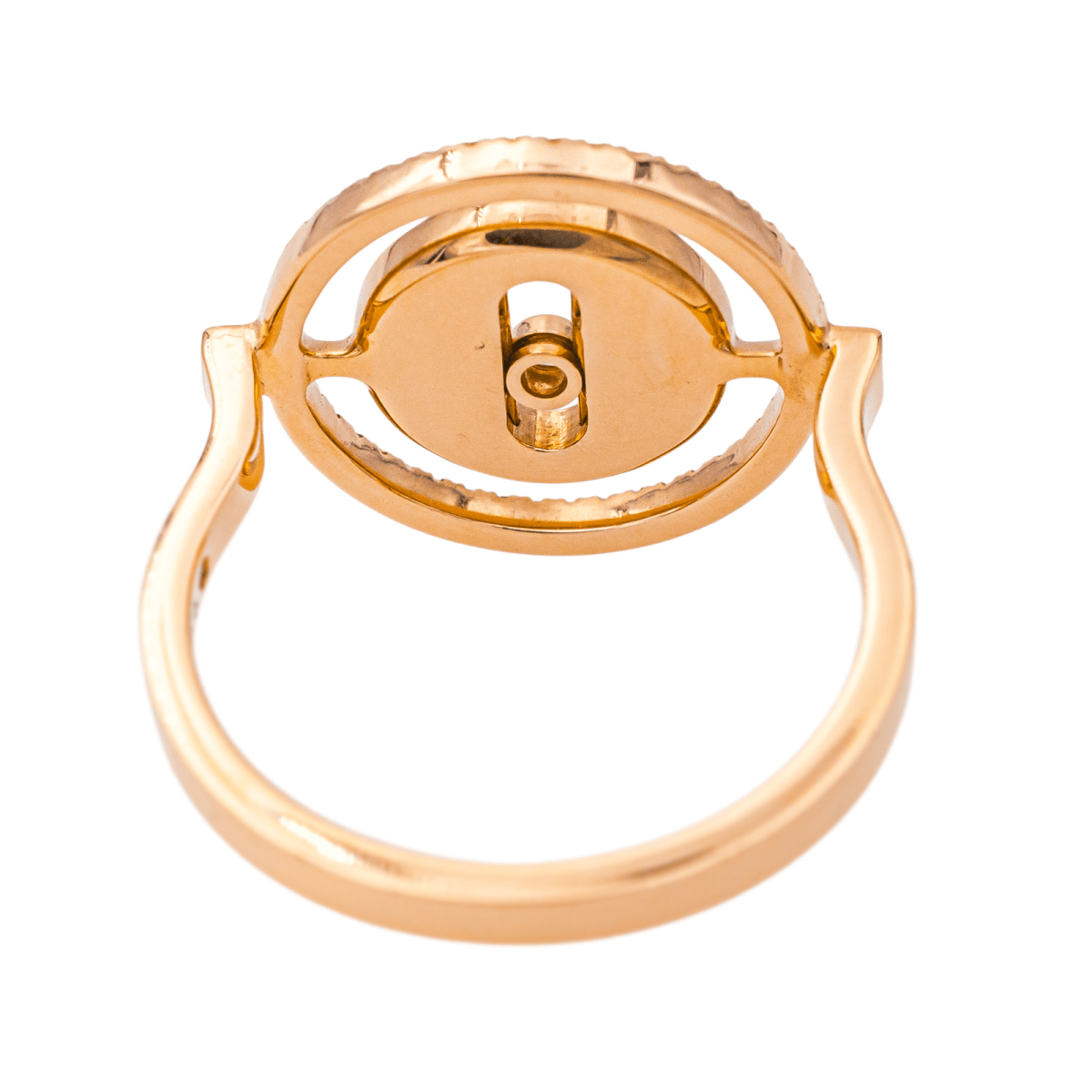 Bague MESSIKA Lucky Move en or rose diamant - Castafiore