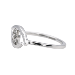 Bague MESSIKA "Luckye Eye" en or blanc et diamants - Castafiore