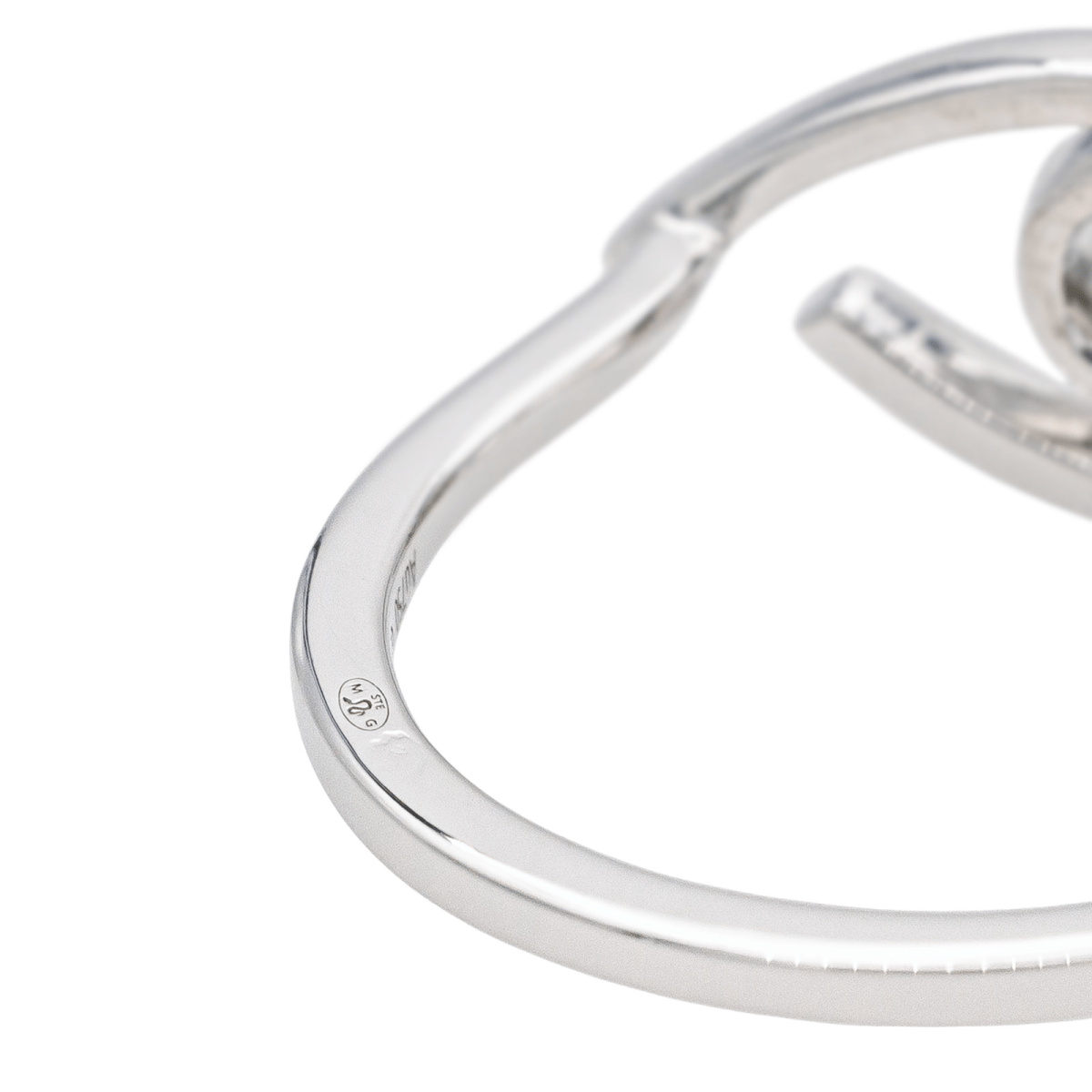 Bague MESSIKA "Luckye Eye" en or blanc et diamants - Castafiore