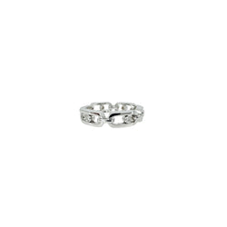 Bague MESSIKA "Move Link Multi" en or blanc et diamants - Castafiore