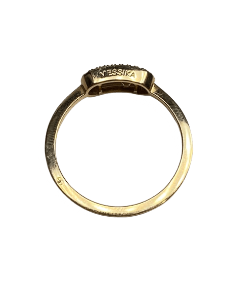Bague MESSIKA "Move Uno" en or rose et diamants - Castafiore